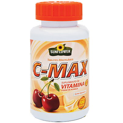 C-MAX-100-comprimidos-mastigáveis-de-1g-VITAMINA-C-SUNFLOWER